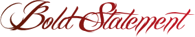 bold statement logo